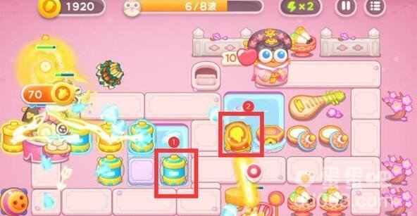 《保卫萝卜4秋妃传》第2关攻略