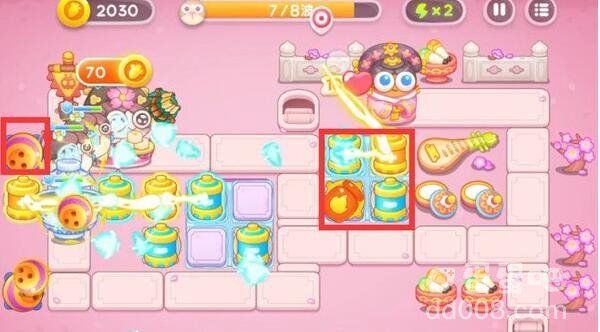 《保卫萝卜4秋妃传》第2关攻略