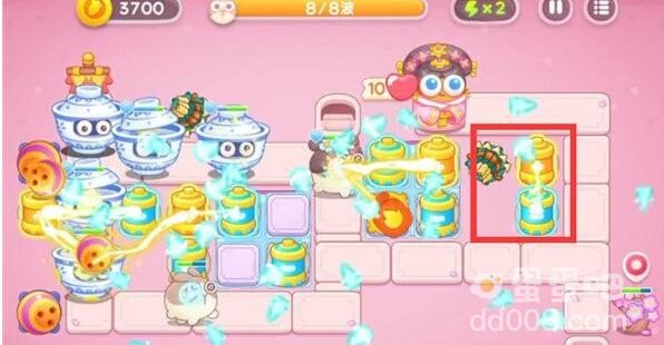 《保卫萝卜4秋妃传》第2关攻略
