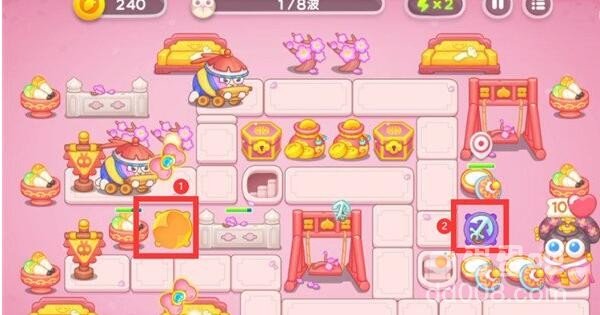 《保卫萝卜4秋妃传》第4关攻略