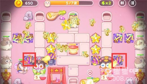 《保卫萝卜4秋妃传》第5关攻略