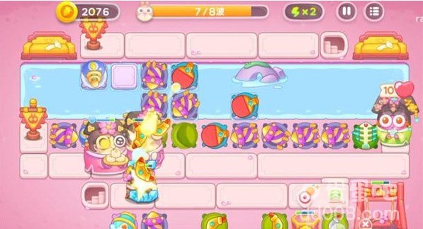 《保卫萝卜4秋妃传》第27关攻略