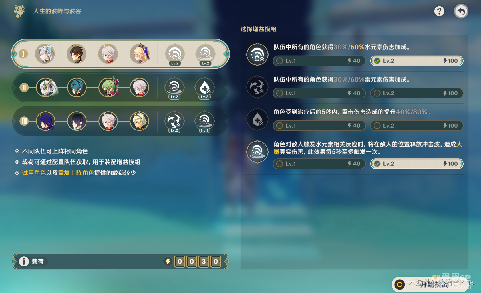 《原神》人生的波峰与波谷第四天攻略
