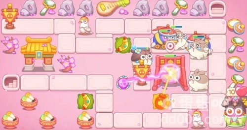 《保卫萝卜4秋妃传》第87关通关攻略