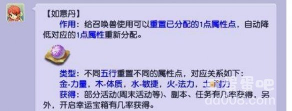 《梦幻西游》如意丹作用介绍