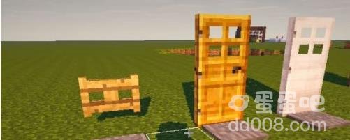 《我的世界》自动感应门制作方法