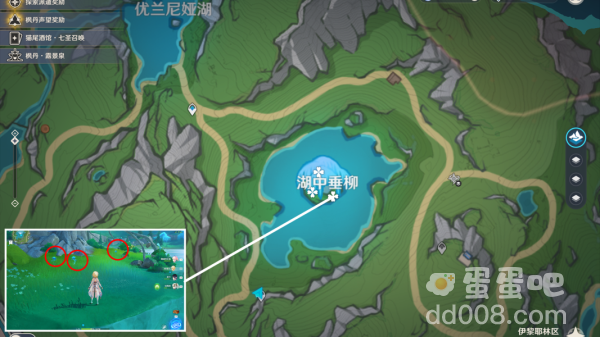 《原神》湖光铃兰位置