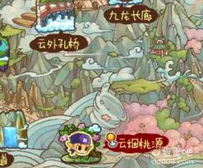 《洛克王国》呱呱获取位置