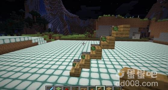 《我的世界》隐藏楼梯建造方法