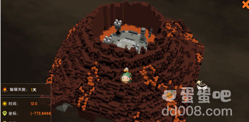 《迷你世界》火山地形码介绍