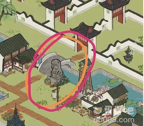 《江南百景图》野狗位置