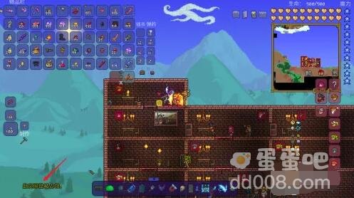 《泰拉瑞亚》让npc入住方法