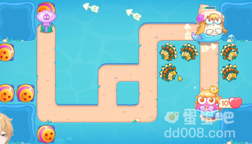 《保卫萝卜4海的闺女》第8关通关攻略
