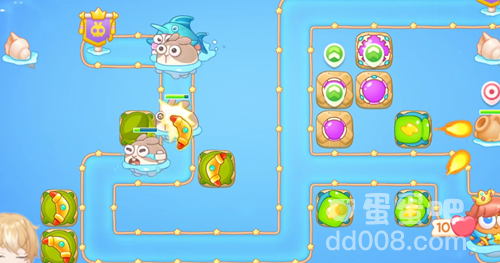 《保卫萝卜4海的闺女》第10关通关攻略
