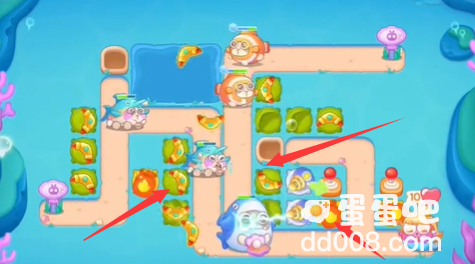 《保卫萝卜4海的闺女》第21关通关攻略