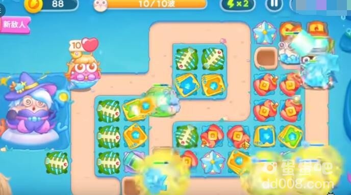 《保卫萝卜4海的闺女》第30关通关攻略