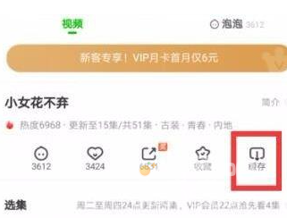 《爱奇艺》视频缓存方法